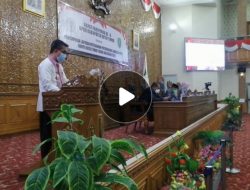 VIDEO Bupati Kutim Tunaikan Pembacaan LKPJ Tahun Anggaran 2020