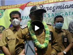 VIDEO Jembatan Sangatta Lama Diresmikan Wakil Bupati