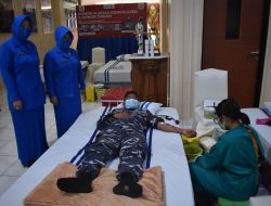 Lanal Sangatta Gelar Serbuan Donor Plasma Konvalesen dan Donor Darah untuk Masyarakat Maritim