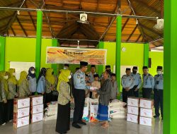 Rutan Tanjung Redeb Salurkan Bantuan di Pesantren Tahfidz Alquran Daarur Rahmah Sekaligus Bagikan Takjil Gratis