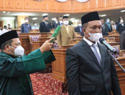 Abdi Firdaus Resmi Dilantik Mengisi Satu Kursi Dalam Fraksi Demokrat DPRD Kutim 