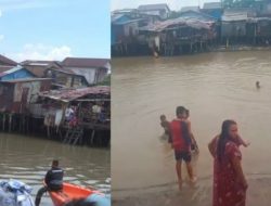 BREAKING NEWS Seorang Anak Tenggelam di Sungai Gang Somel Samarinda