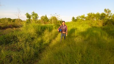 Warga Petani Nantikan Pembangunan Jalan Aspal di Muara Gabus Sangatta