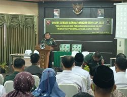 Dalam Rangka HUT RI ke-77, Kodim 0909/KTM Gelar Lomba Cerdas Cermat Bela Negara dan Pengetahuan Agama Islam Tingkat SMP