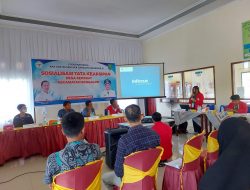 Mahasiswa KKN Stienus Sangatta Gelar Program Sosialisasi Tata Kelola Arsip Pemerintahan Desa Sekerat