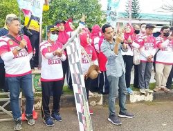 Semangat Kurikulum Merdeka Belajar, Ardiansyah Lepas Para Pelajar dan Instansi Peserta Lomba Gerak Jalan 