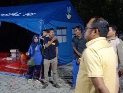 Wabup Kasmidi Pastikan Posko Korban Kebakaran Tersedia Lengkap