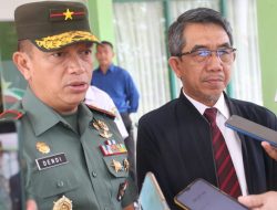 Kunker Danrem 091/ASN di Makodim 0909/KTM Perkuat Sinergi dan Silaturahmi