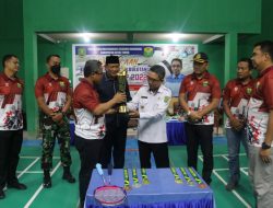 Ardiansyah Buka Kejurkab Bulutangkis Bupati Cup 2022 PBSI Kutim