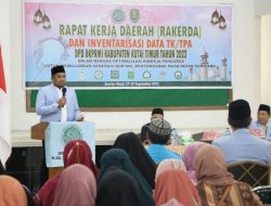 Kasmidi Harap Dinas Terkait Membackup Program DPD BKPRMI Kutim 
