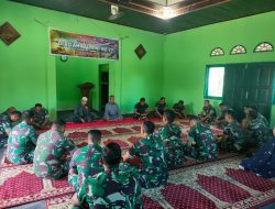 Doa Bersama dalam Rangka HUT TNI ke-77 Kodim 0909/KTM