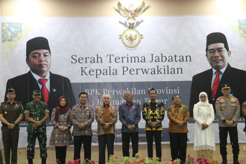 Agus Priyono Resmi Jabat Kepala BPK-RI Perwakilan Kaltim