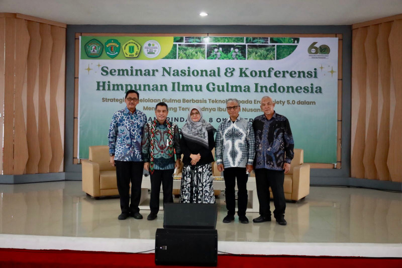 Buka Seminar dan Konferensi HIGI, Riza Ingin Terus Tingkatkan Sinergi Pembangunan Pertanian