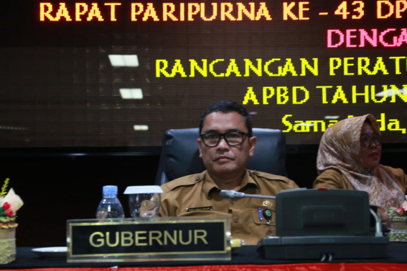 PJ Sekda Apresiasi Pemandangan Umum Fraksi DPRD Tentang Raperda APBD 2023