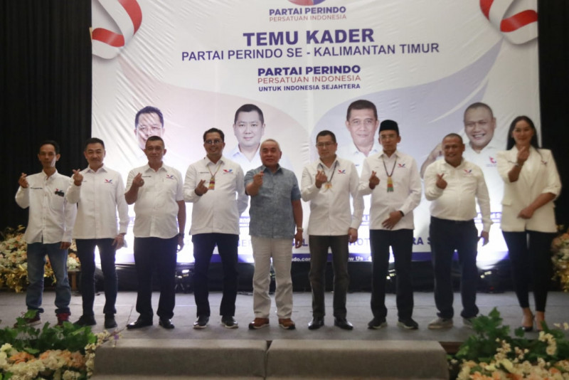 Temu Kader Partai Perindo se-Kaltim, Isran Sebut The Real World is Indonesia