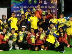 1 Emas, 2 Perak, dan 2 Perunggu Berhasil Dikemas Atlet Tenis Lapangan Kutim di Porprov VII Kaltim