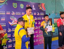 Pantang Menyerah, 1 Emas Akhirnya Diraih Atlet Kutim di Hari Terakhir Ajang Pencak Silat Porprov VII Kaltim
