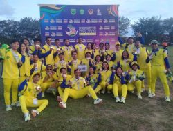 Masih Berjuang, Cricket Kutim Ikut Sumbang 2 Medali Emas Sehari Jelang Penutupan Porprov VII Kaltim 