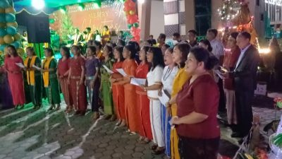 Harapan dan Cinta Kasih di Gereja Toraja Jemaat Marendeng Sangatta, Sambut Natal 2022 Penuh Suka Cita 