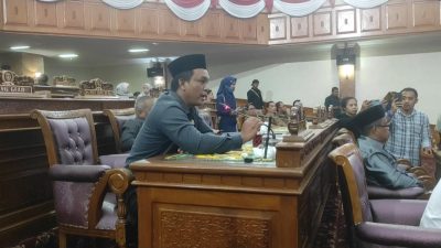 Interupsi saat sidang paripurna, Abdi Firdaus Soroti Banjir di Beberapa Wilayah Di Kutim