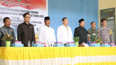 Anggota Dewan Dapil 3 dan 4 Kompak Turun Ke Wilayah Masing-masing Dalam Giat Sosper ke 1 Tahun Anggaran 2023 DPRD Kutim