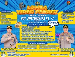 Polres Kutim Gelar Lomba Video Pendek HUT Bhayangkara 2023