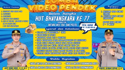 Polres Kutim Gelar Lomba Video Pendek HUT Bhayangkara 2023