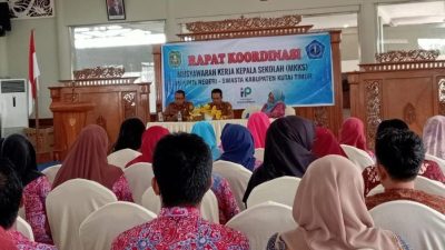 Seluruh Kepala Sekolah SMP/MTs Kutai Timur Gelar Rapat Koordinasi MKKS Menjelang PPDB 2023/2024