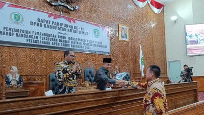 Fraksi KIR Apresiasi Capaian Pemda dalam Pengelolaan Pelaksanaan APBD Tahun Anggaran 2022.