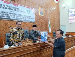 Wakili Fraksi AKB, Yosep Udau Harap Ada Pembahasan Bersama Perihal Raperda Pertanggungjawaban Pelaksanaan APBD Kutim 2022