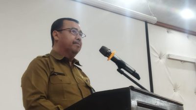 Poniso Buka Kegiatan Sosialisasi Standar Pelayanan Adminduk dan Pencatatan Sipil, Ini Pesan Bupati