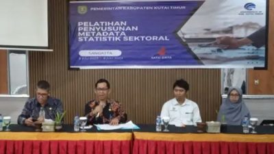 Diskominfo Perstik Kutim Gelar Pelatihan Penyusunan Metadata Statistik Bagi Perangkat Daerah Terkait