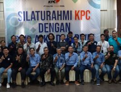 Silaturahmi Dan Perkenalan Manager Baru, PT KPC Rangkul Organisasi Kewartawanan Kutim