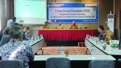 Fokus Isu Pendidikan, BPMP Kaltim dan Disdikbud Kutim Gelar FGD