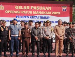 Hadiri Apel Operasi Patuh Mahakam 2023, Ketua DPRD Kutim Minta Masyarakat Tertib Berlalu Lintas