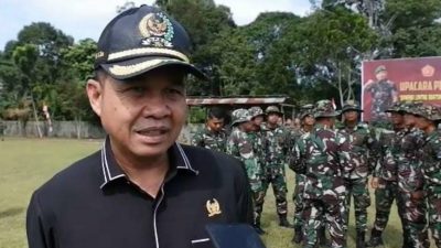 Ketua DPRD Kutim Hadiri Upacara Pembukaan TMMD Ke-117 di Kecamatan Kongbeng