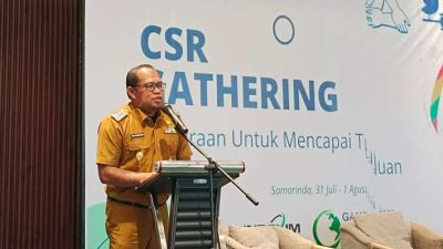 Kegiatan CSR Gathering, Kasmidi : Pembangunan Dan Pemeliharaan Infrastruktur Itu Kewajiban Semua