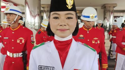 Anna Natasya DH, Pembawa Baki Paskibraka 2023 Yang Gemar Bermain Voli