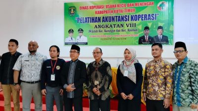 Diskop-UKM Kutim Gelar Pelatihan Akuntansi Koperasi di Wilayah Kecamatan Karangan dan Kecamatan Kaubun