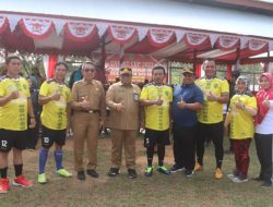 Buka Camat Cup 2023 di Ranpul, Bupati Harap Muncul Atlet-atlet Asli Rantau Pulung