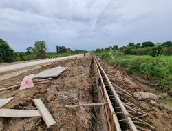 Jalan Pemukiman Desa Beloro, Kini Diperbaiki Pemkab Kukar