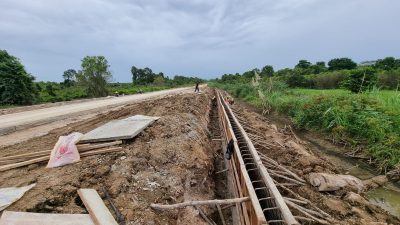 Jalan Pemukiman Desa Beloro, Kini Diperbaiki Pemkab Kukar