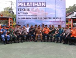 Puluhan Peserta Ikuti Giat Pelatihan Potensi SAR di Atas Permukaan Air