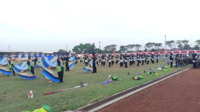 Pemkab Kukar Resmi Melepas Keberangkatan Tim Marching Band KKDC ke Yogyakarta