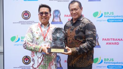 Kabupaten Kukar Raih Penghargaan Paritrana Award 2023