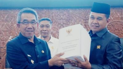 22 Anggota Dewan Hadiri Penyampaian Nota Penjelasan Bupati Terkait Rancangan APBD 2024, Joni Intruksikan Fraksi Segera Tanggapi