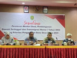 Tekankan Inovasi Cerdas Dalam Pembangunan Desa, DPMDes Kutim Sosialisasikan PERMENDesa PDTT Tentang Prioritas Penggunaan ADD