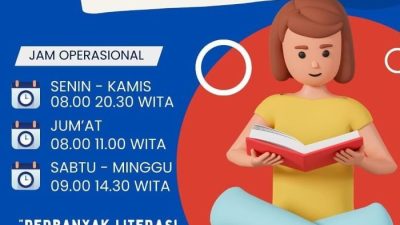 Perpustakaan Bontang Kembali Buka Layanan Kunjungan Malam dan Akhir Pekan