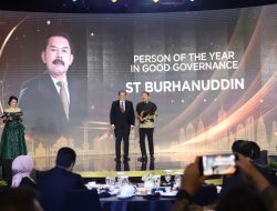 Jaksa Agung ST Burhanuddin Memperoleh Penghargaan “Person of The Year in Good Governance”