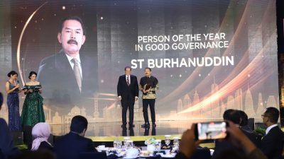 Jaksa Agung ST Burhanuddin Memperoleh Penghargaan “Person of The Year in Good Governance”